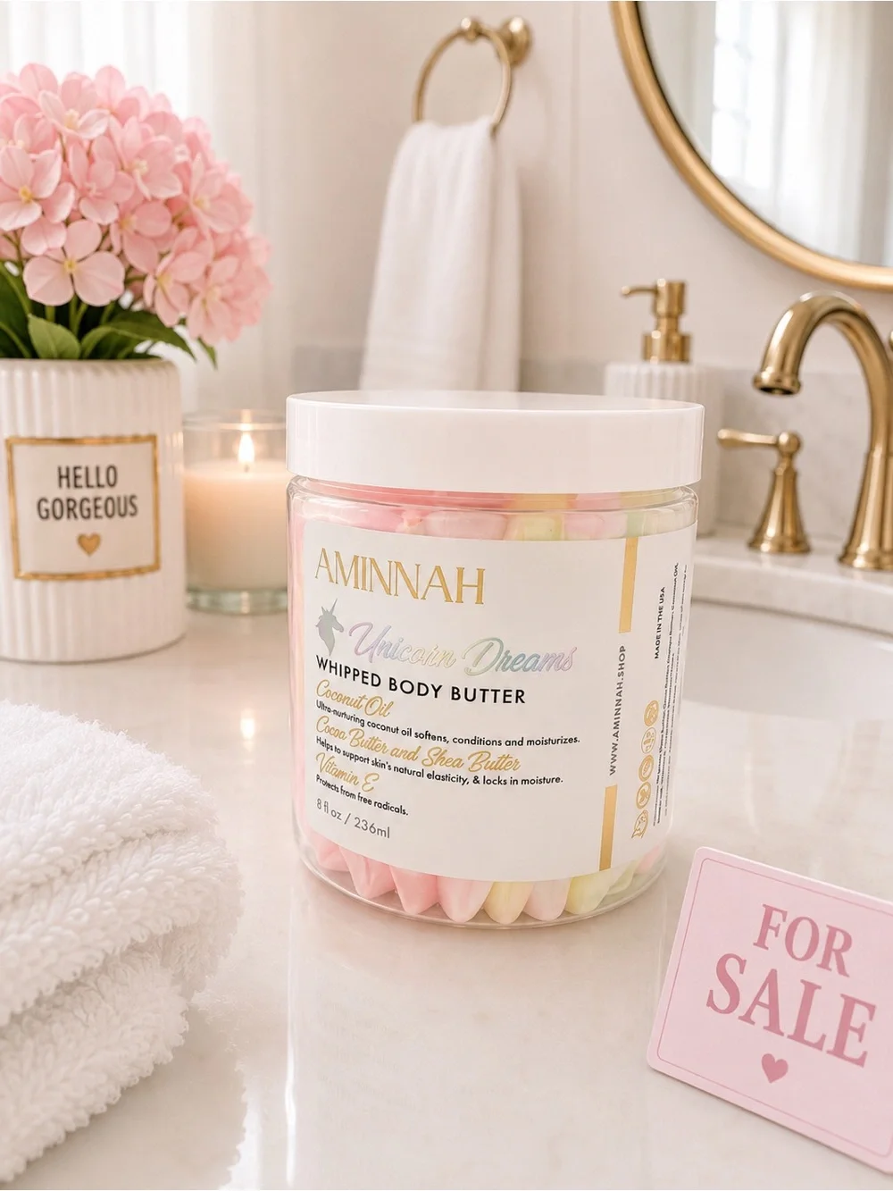 Aminnah Unicorn Dreams Whipped Body Butter